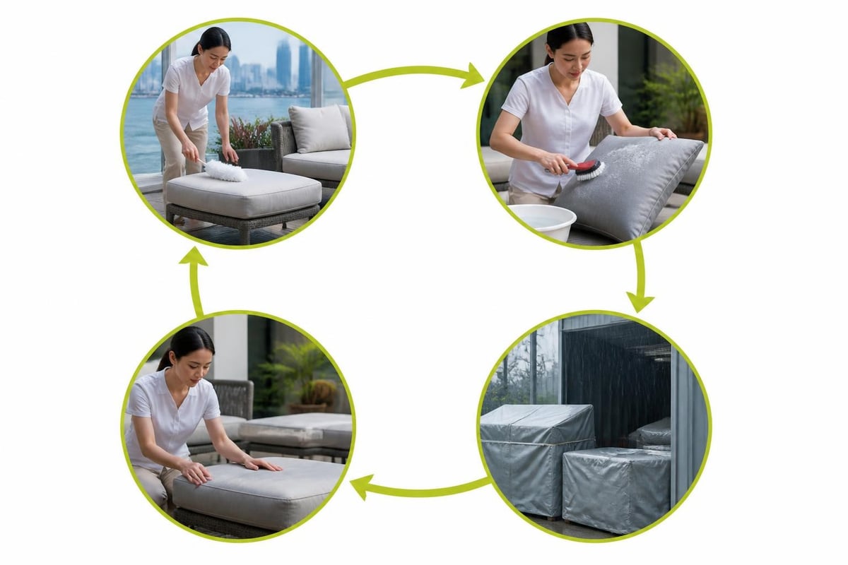Ottoman maintenance for Hong Kong climate