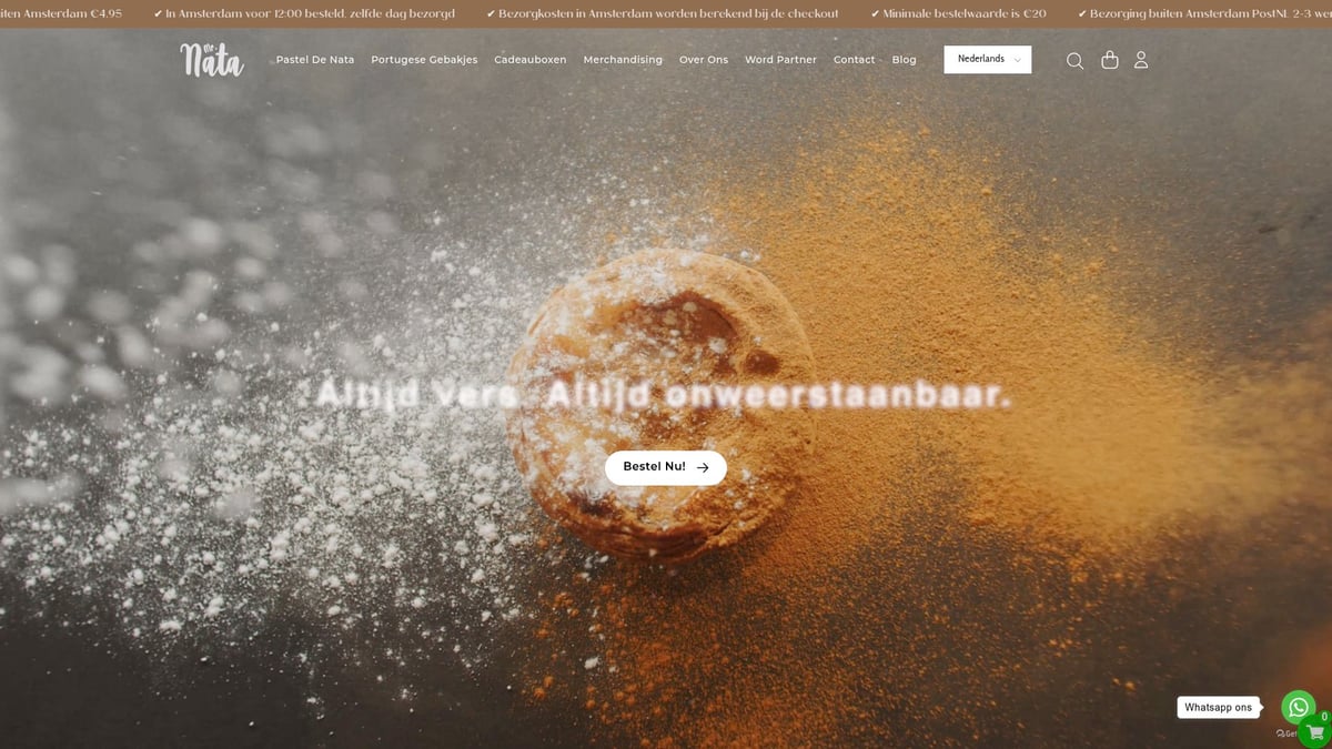6 Amsterdam Pastries Die Je Niet Mag Missen In 2026 - Pastel de Nata bij Mister Nata