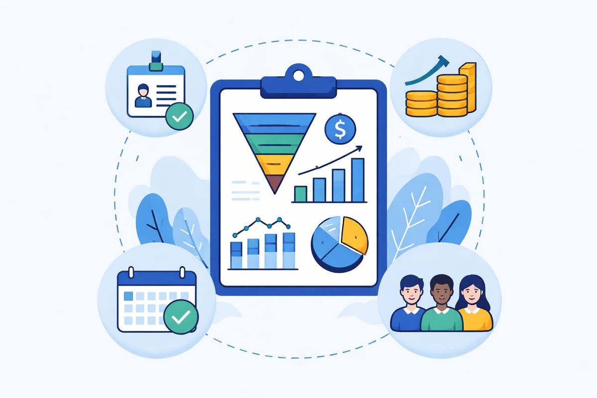 Analytics dashboard metrics