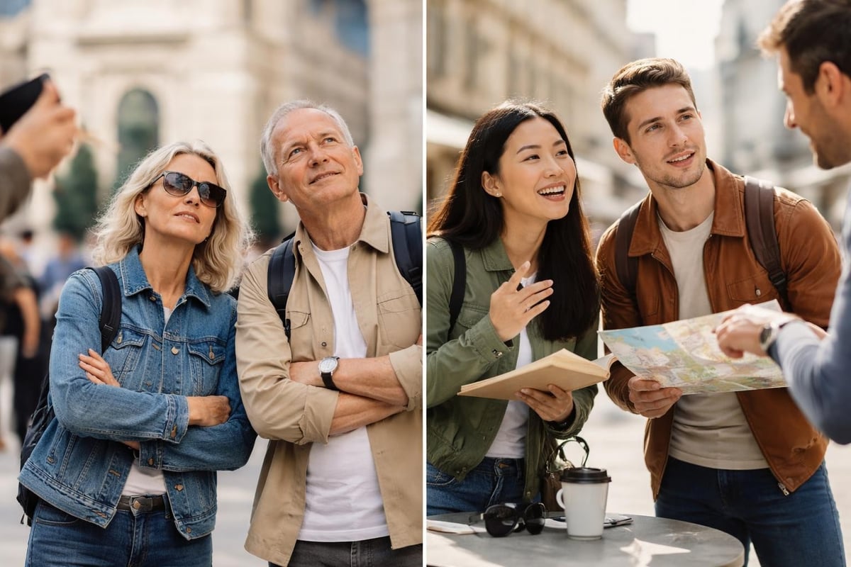 Tour participant engagement levels