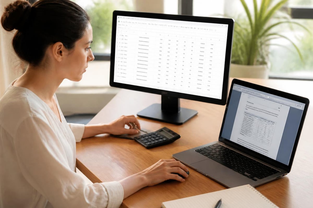 Bank statement PDF transformation workflow