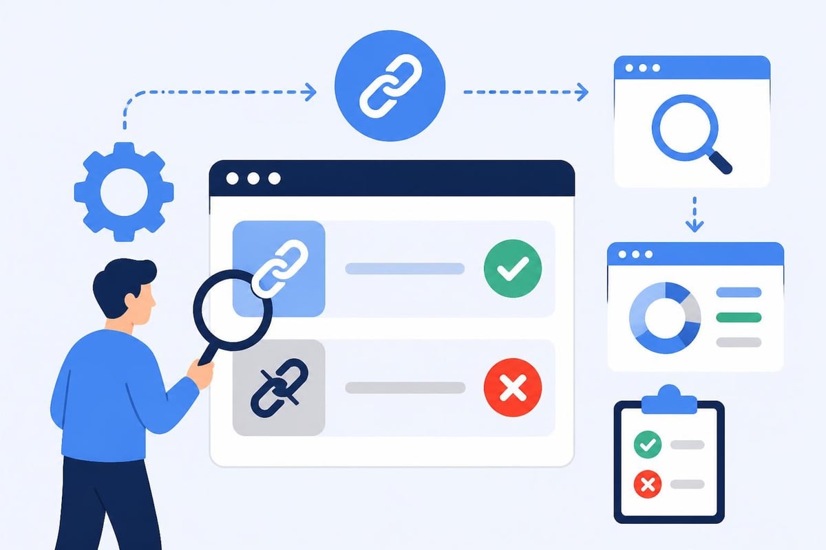 Link analysis workflow