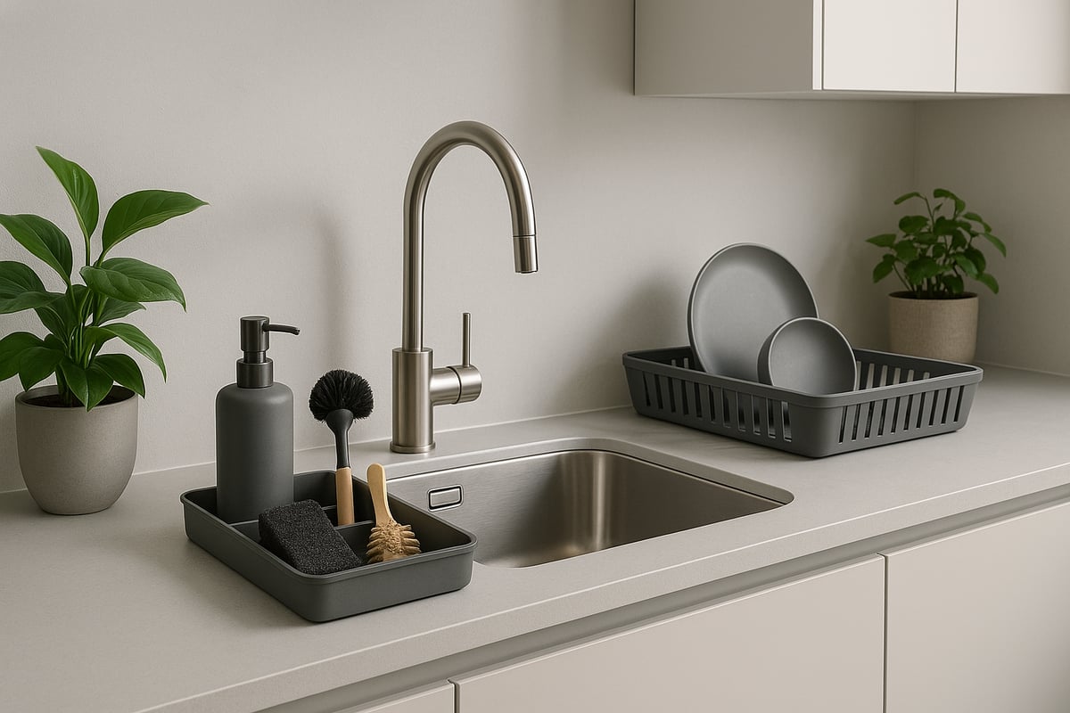 Guide: S&aring;dan organiserer og bruger du Brabantia SinkStyle optimalt