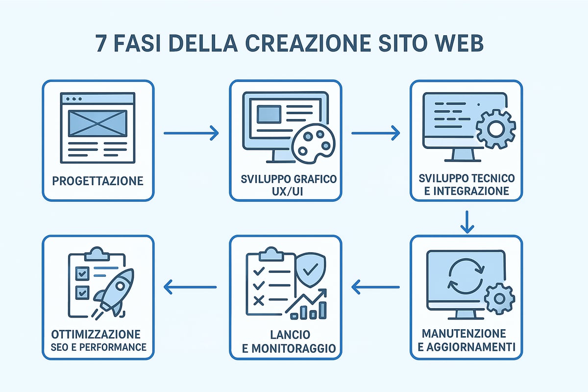 Step-by-Step: Realizzazione del Sito Web nel 2026