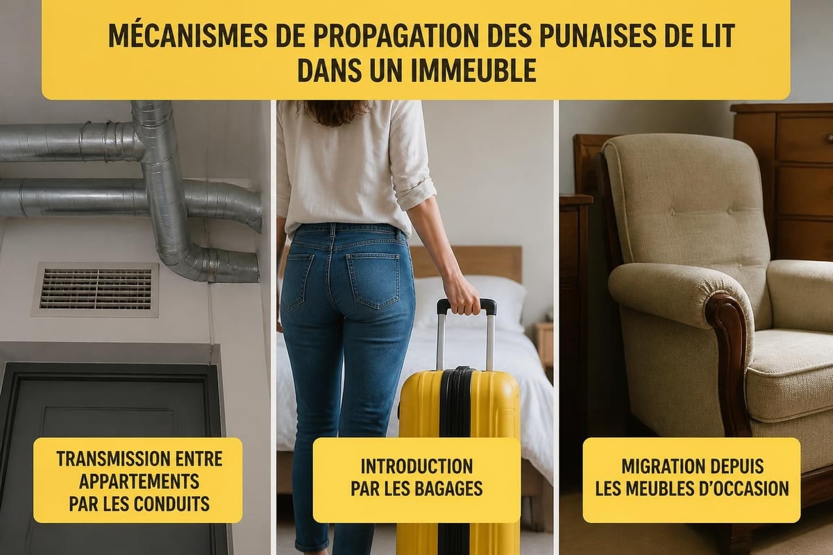 Propagation des punaises