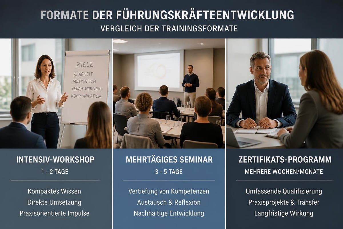 Leadership Weiterbildungsformate