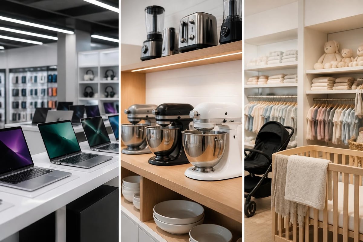 Specialized retail categories