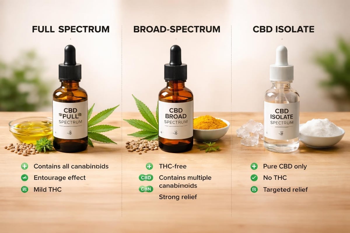 CBD product comparison