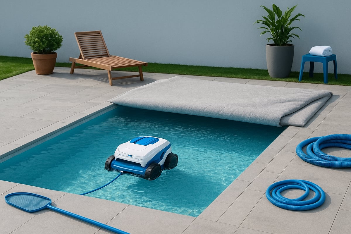 Underhåll, skötsel och poolvård året runt