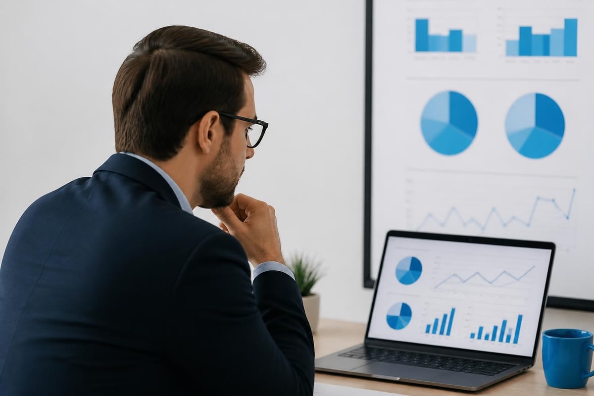 Financial metrics dashboard