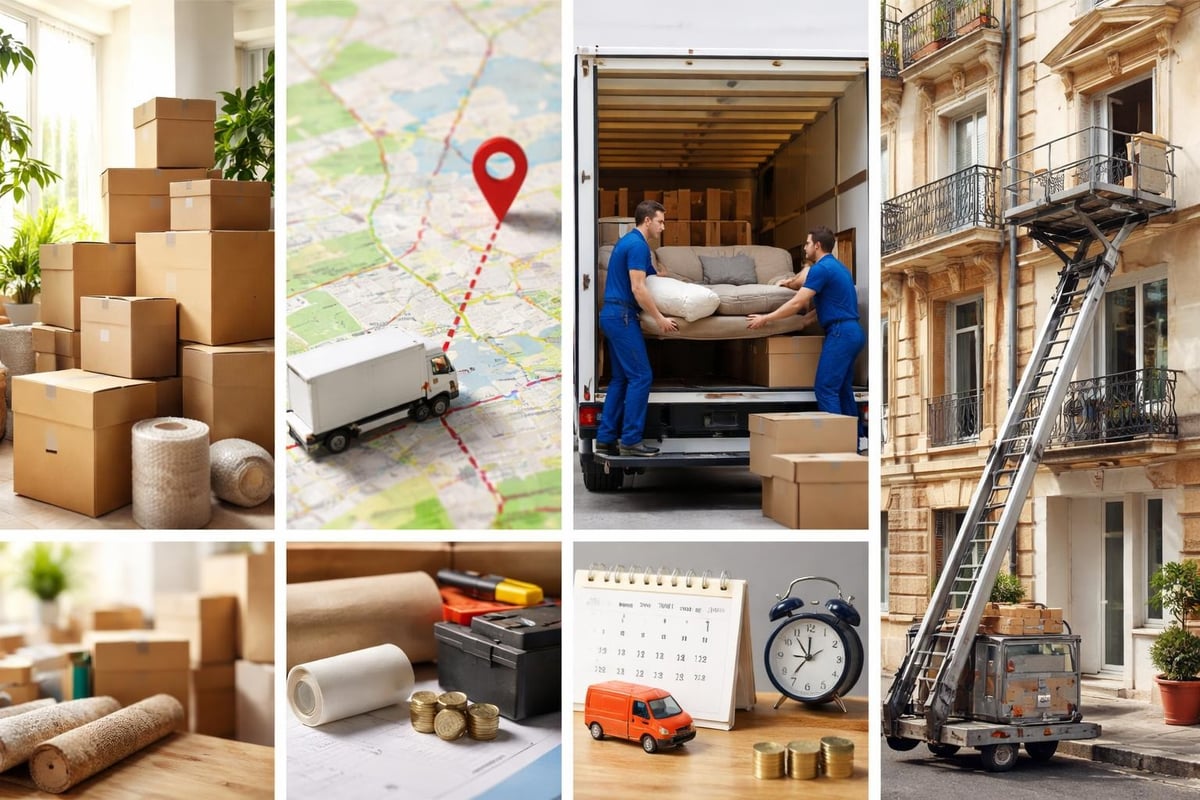 Facteurs coût déménagement