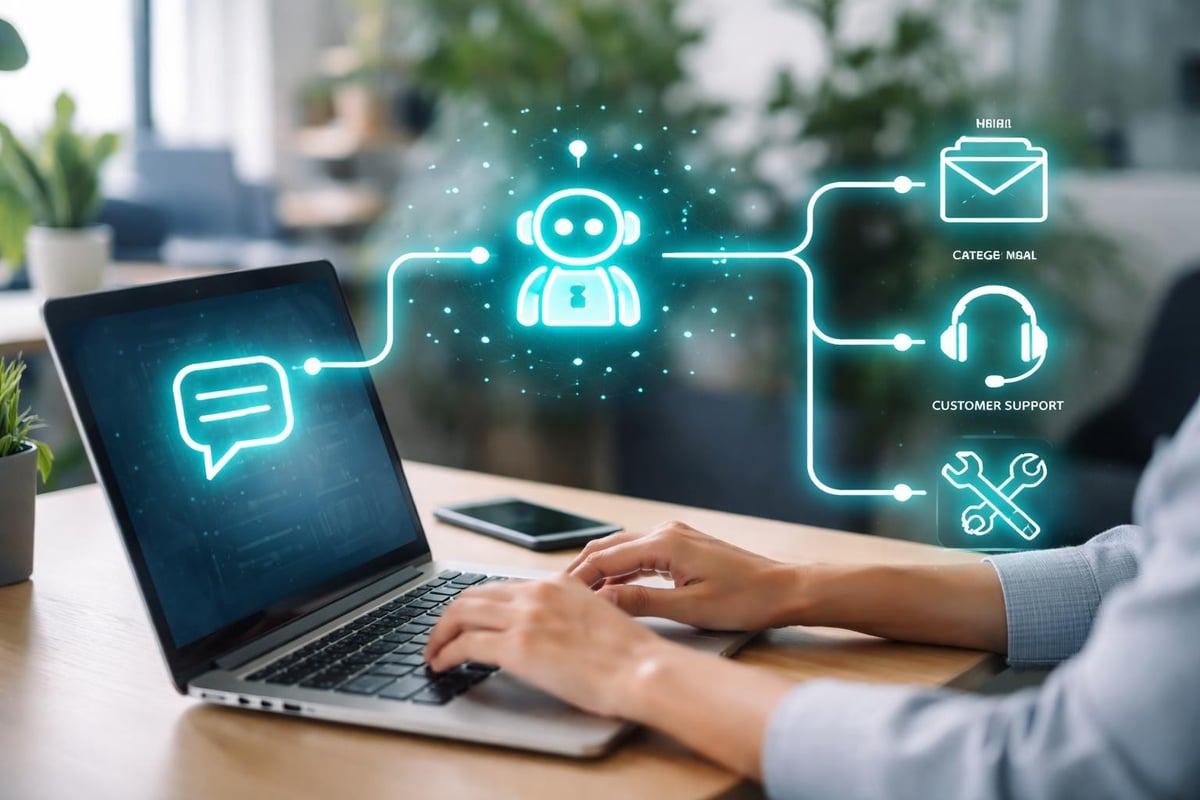 AI business services workflow