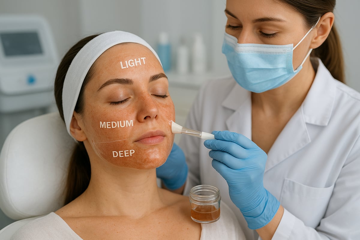 Types of Chemical Peels: Light, Medium, and Deep