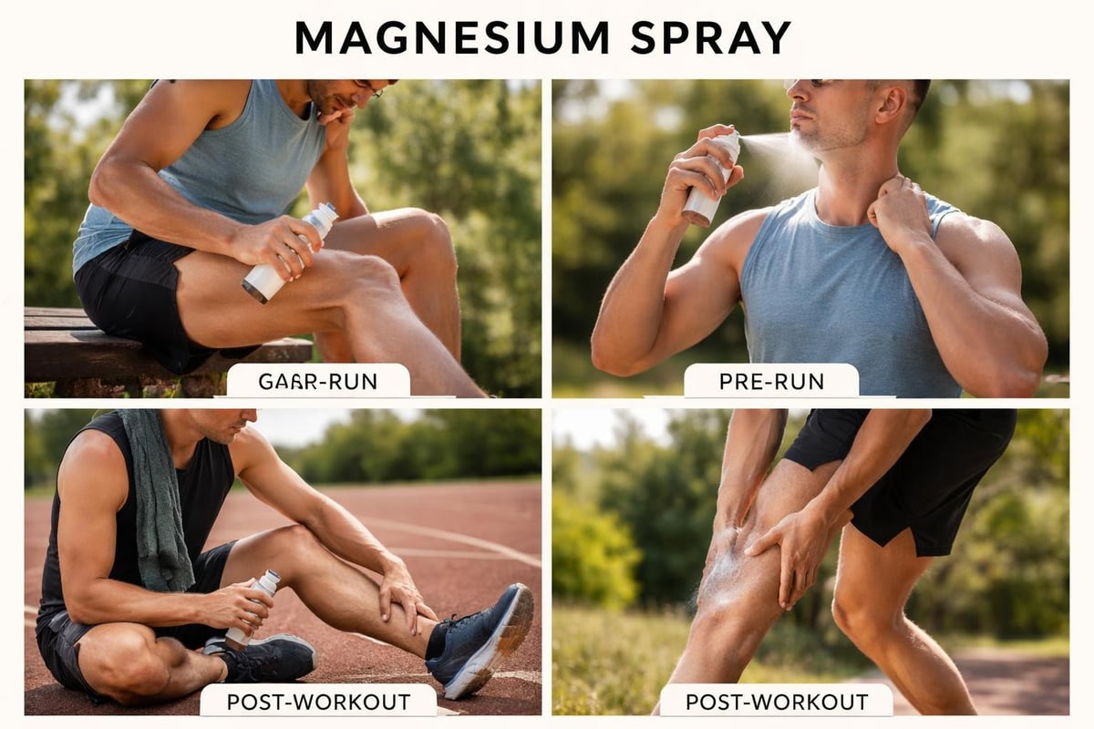 Runner's magnesium application routine