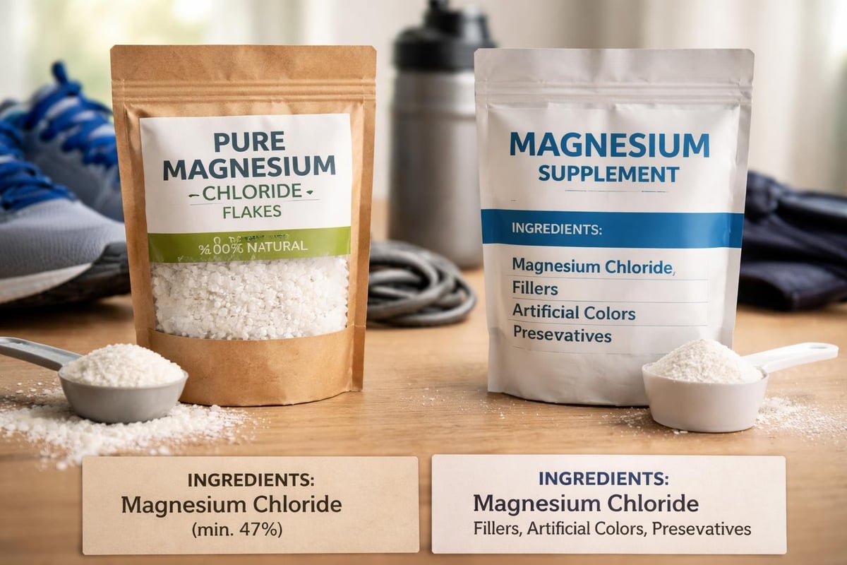 Comparing magnesium spray quality