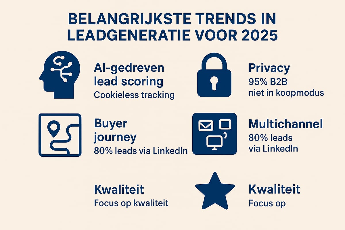 Belangrijkste Trends in Leadgeneratie voor 2025