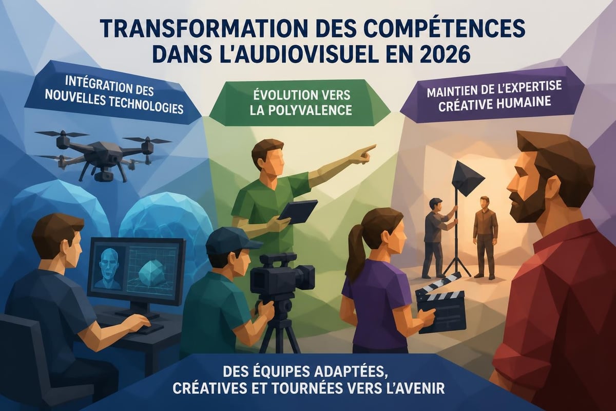 Évolution métiers audiovisuels