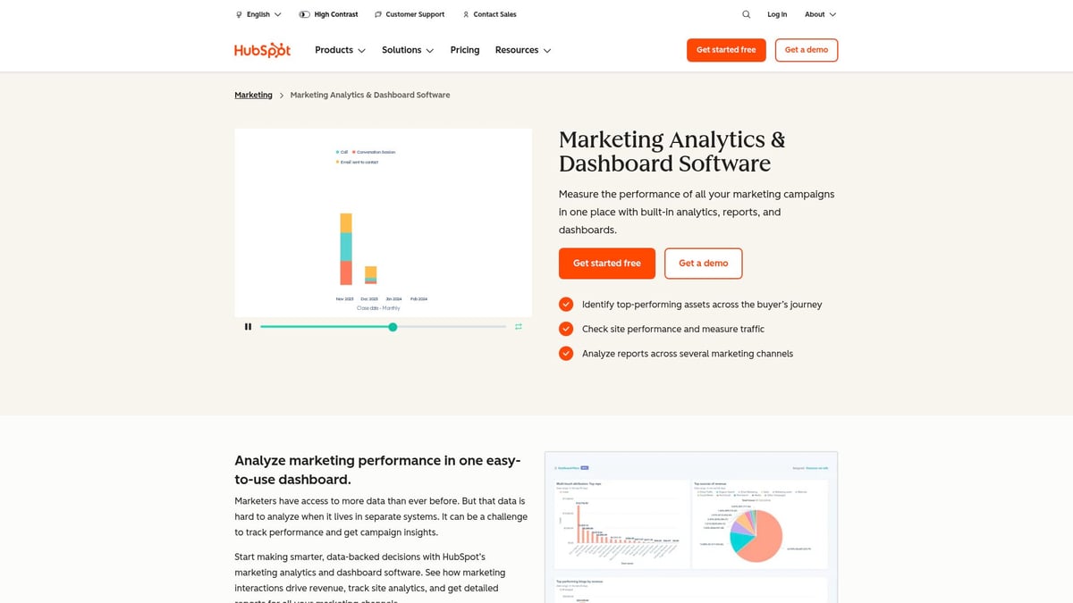 9 Essential Marketing Analytics Company Solutions for 2025 - HubSpot Marketing Analytics