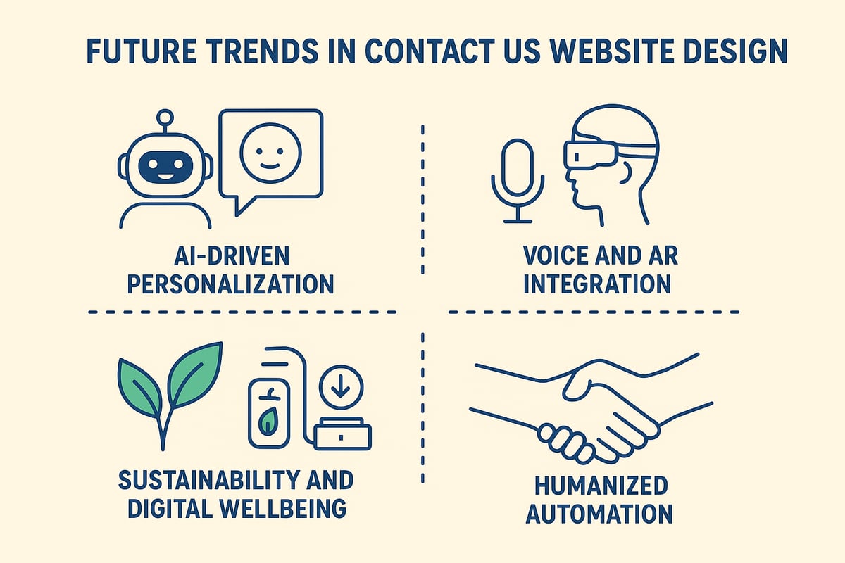 Future Trends in Contact Us Website Design