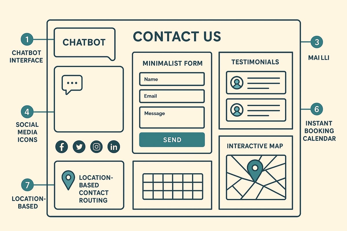7 Fresh Ideas for Contact Us Website Design in 2026