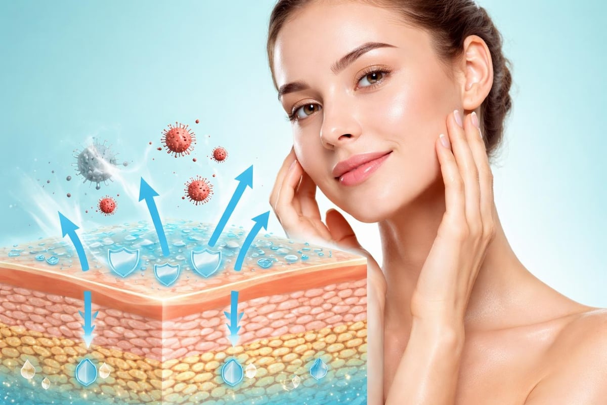 Skin barrier function and clarity