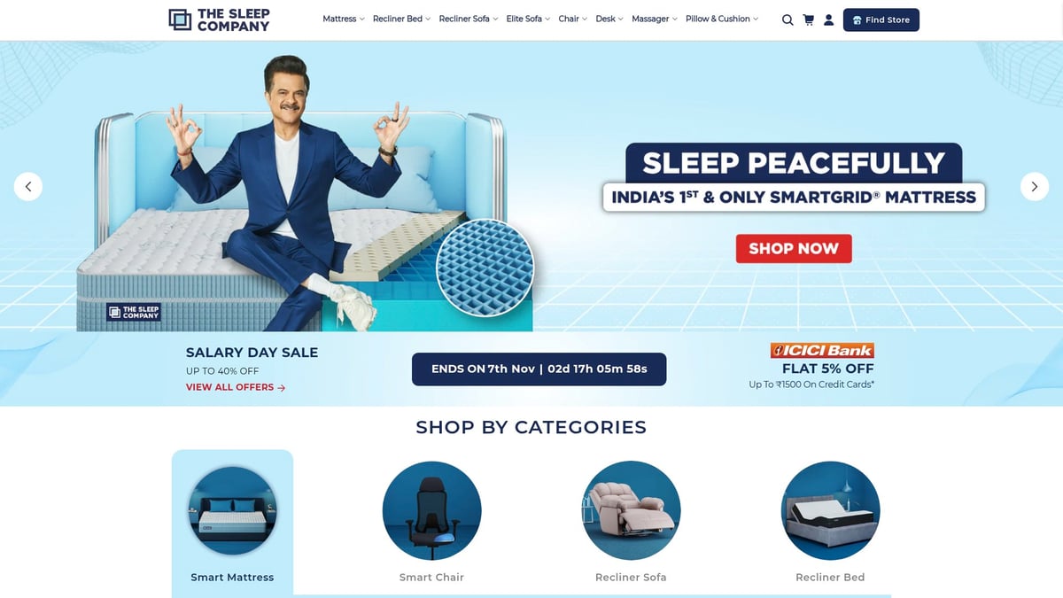 7 Reasons To Visit A Sleep Company Store In 2025 - Test the Latest Smart Beds, Recliners & Sleep Tech