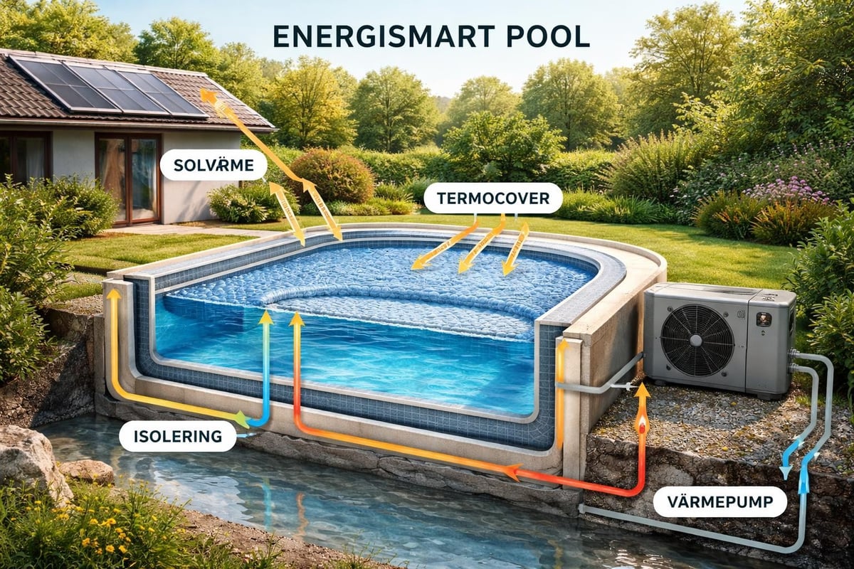 Energy efficient pool systems