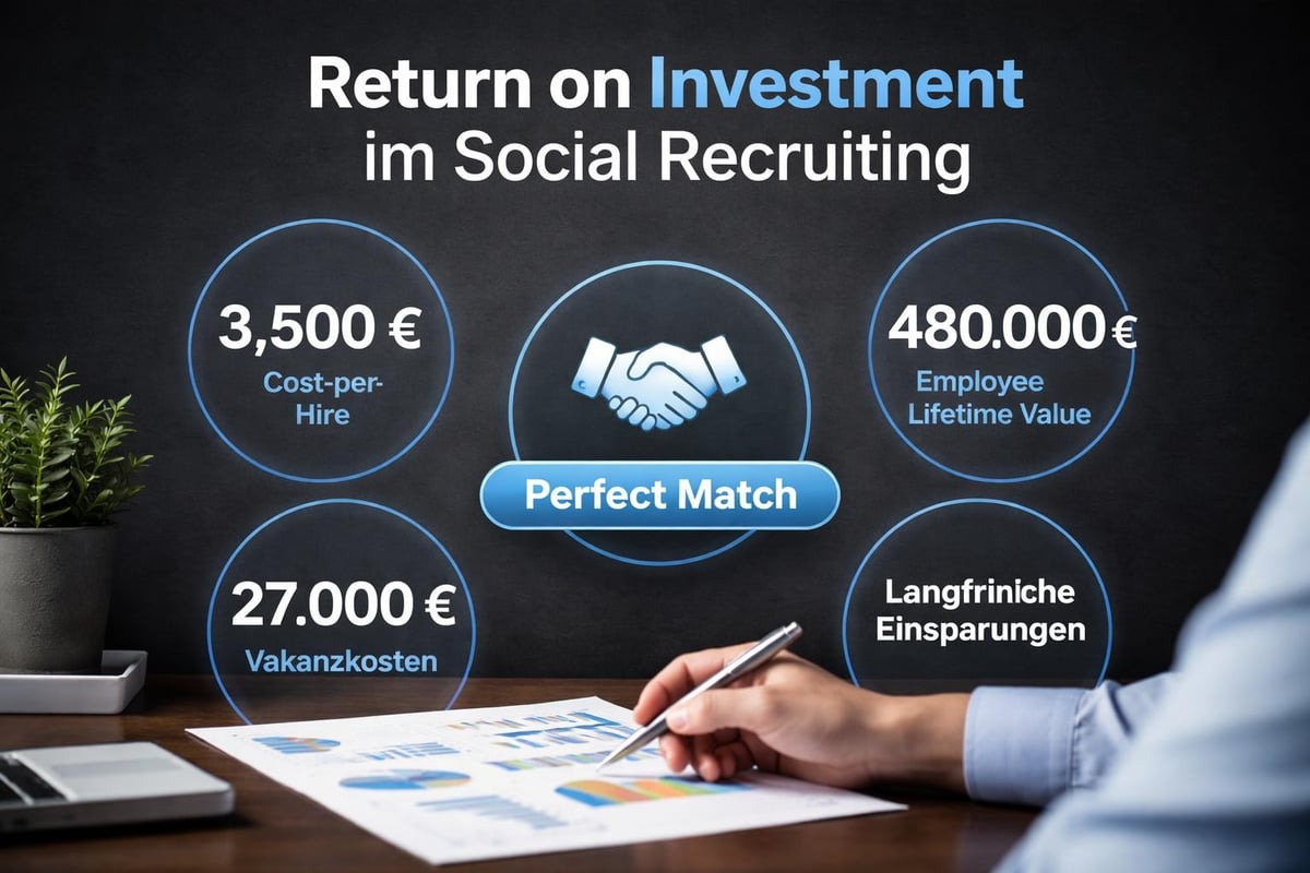 ROI Berechnung Social Recruiting