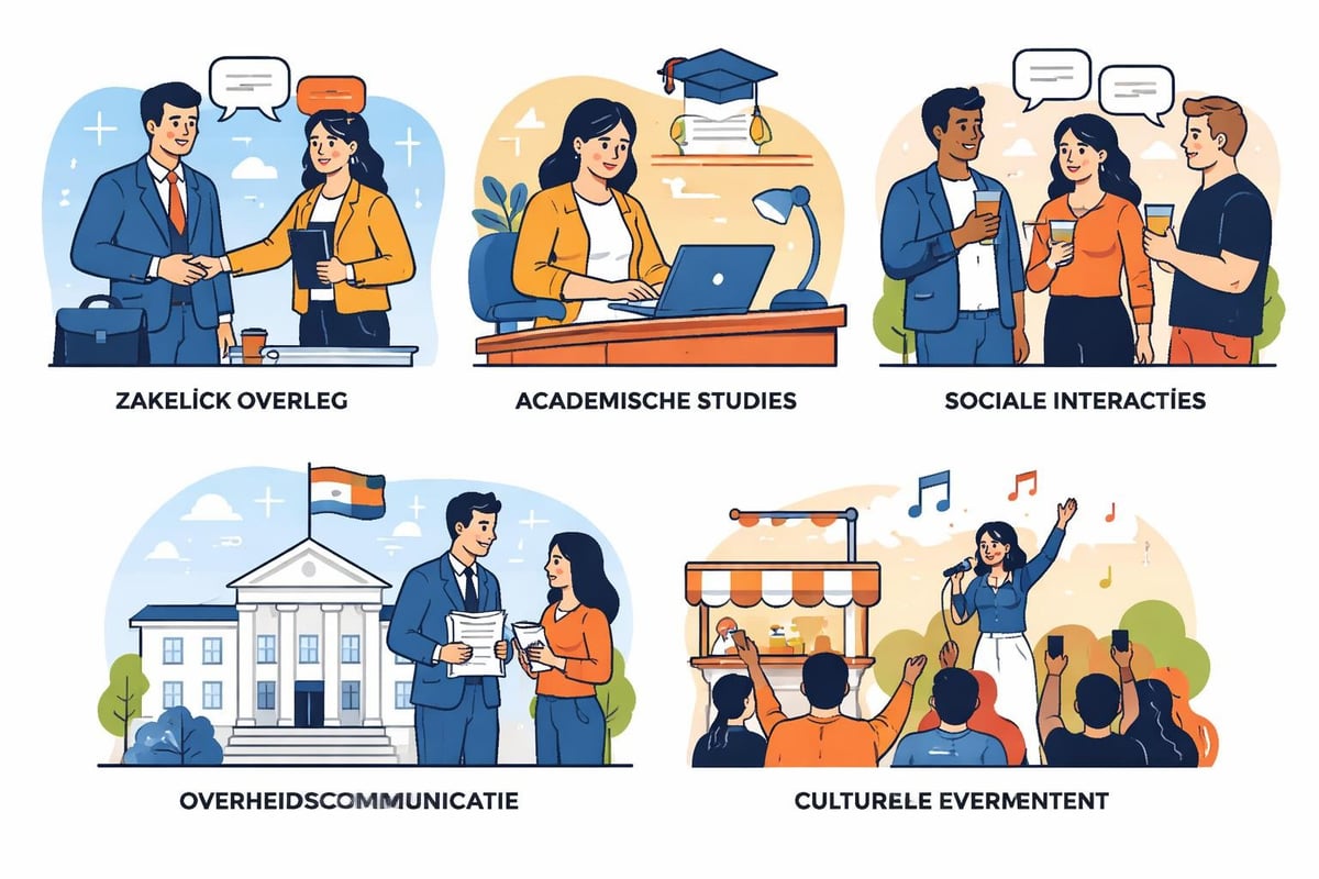 Nederlands learning toepassingsgebieden