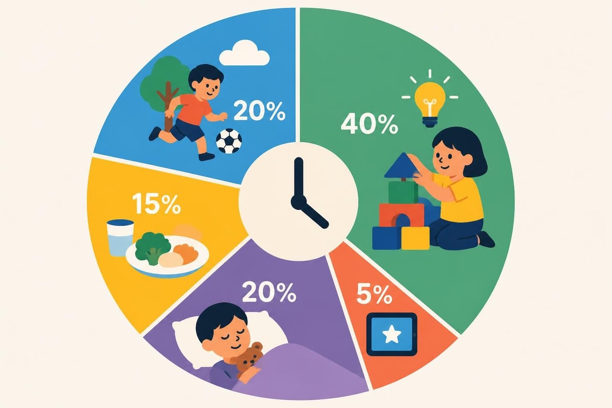 Daily activity breakdown