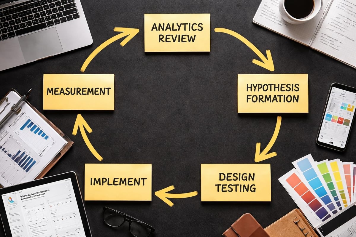 Shopify store optimization cycle