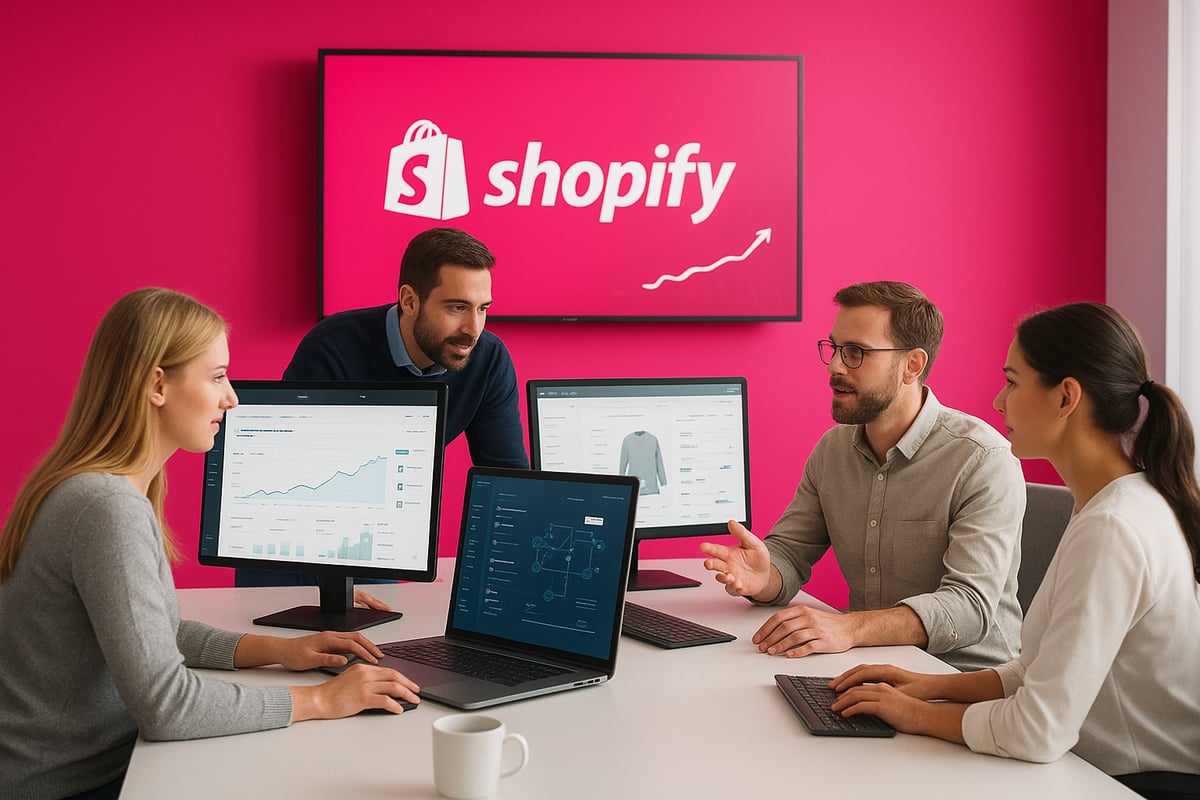 Vad är en Shopify-byrå och varför anlita en?