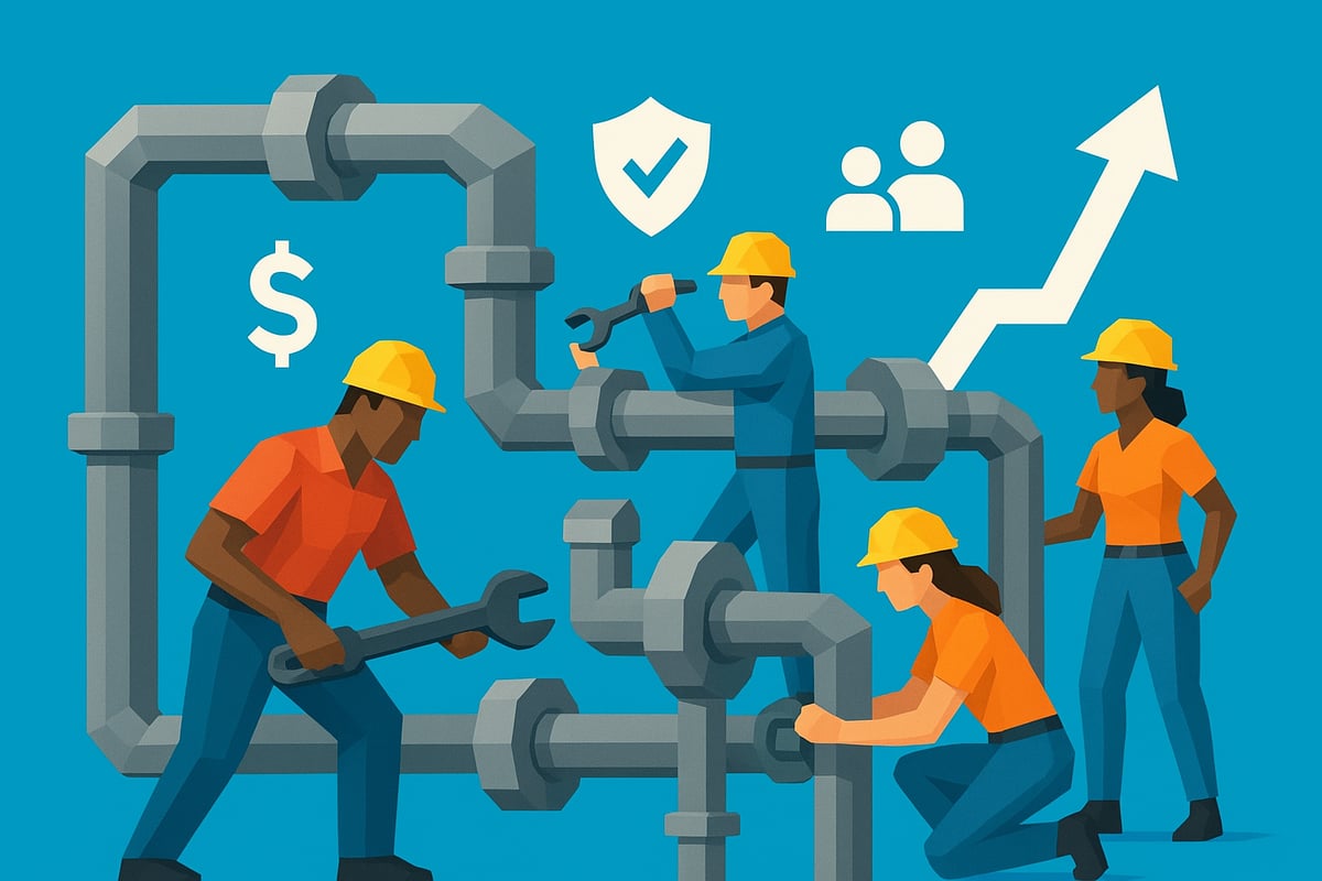 Career Growth, Salary Trends, and Outlook for Pipefitters in 2025