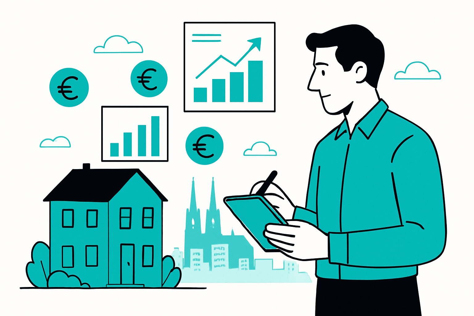 Immobilienbewertung und Preisfindung: So wird der Quadratmeterpreis ermittelt