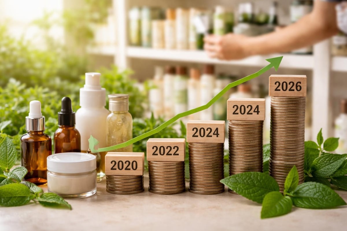 Vegan beauty market growth