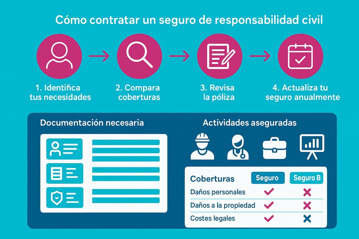 Cómo Contratar un Seguro de Responsabilidad Civil Paso a Paso