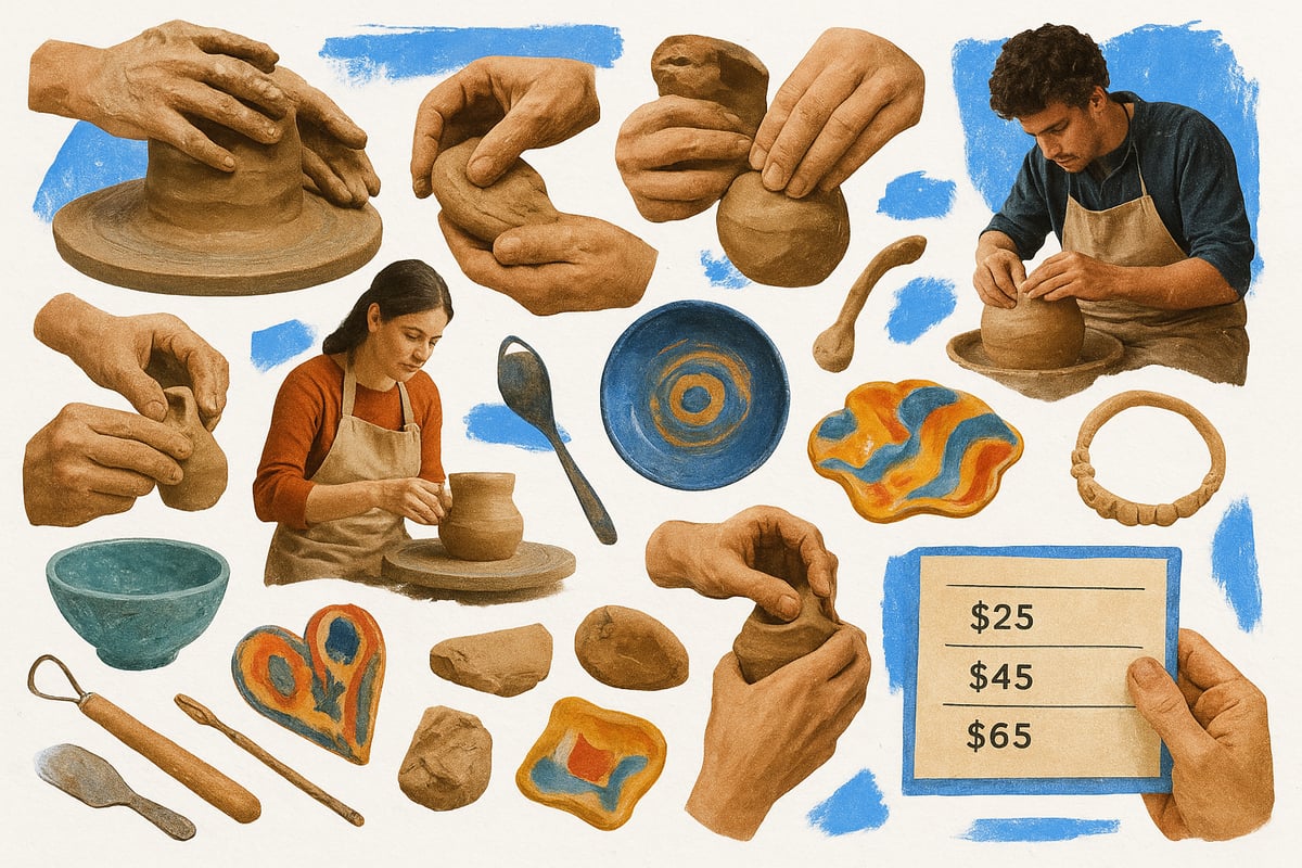 Les différents types d’ateliers poterie en 2025