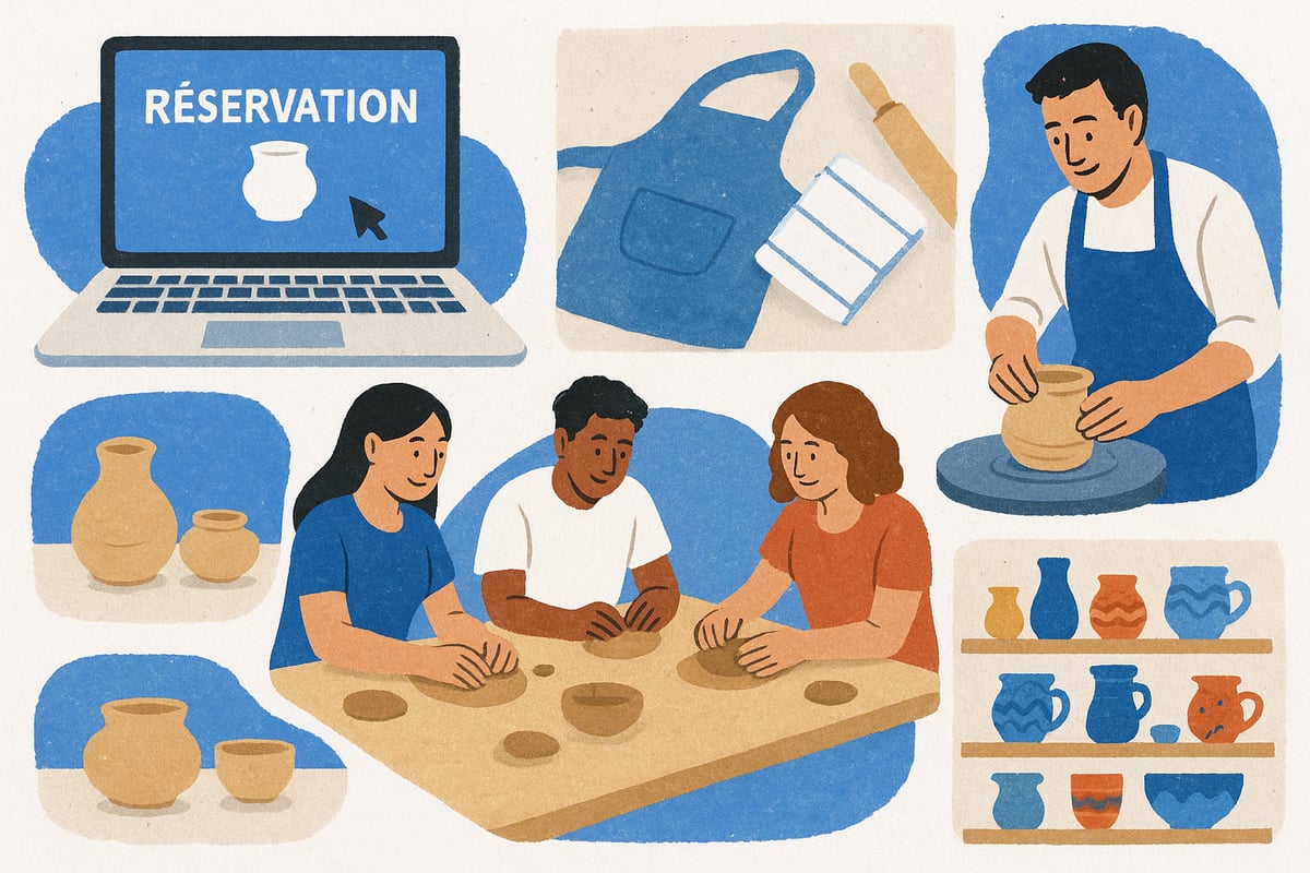 Comment se déroule un atelier poterie ? Étapes clés