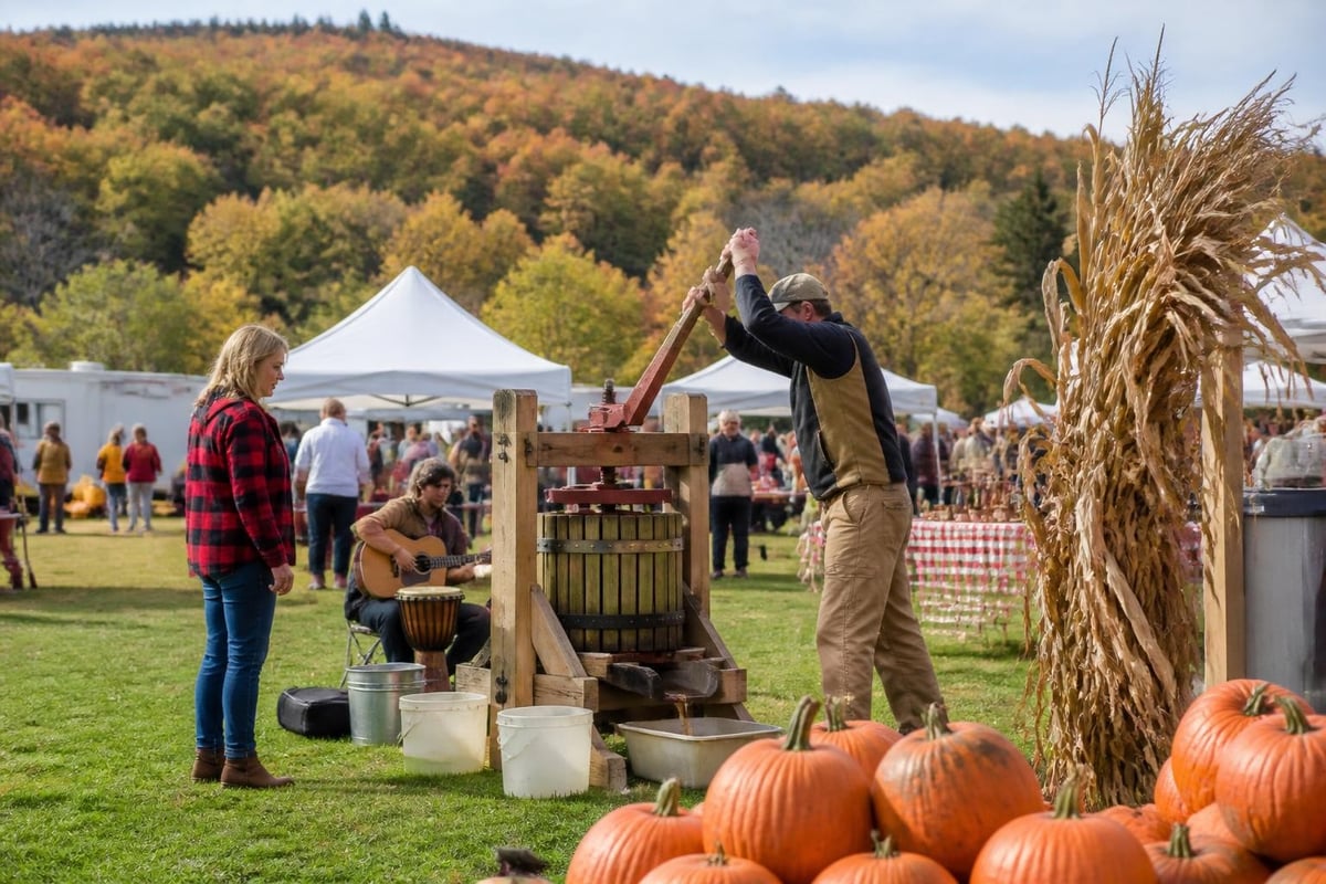 Maine harvest festival activities