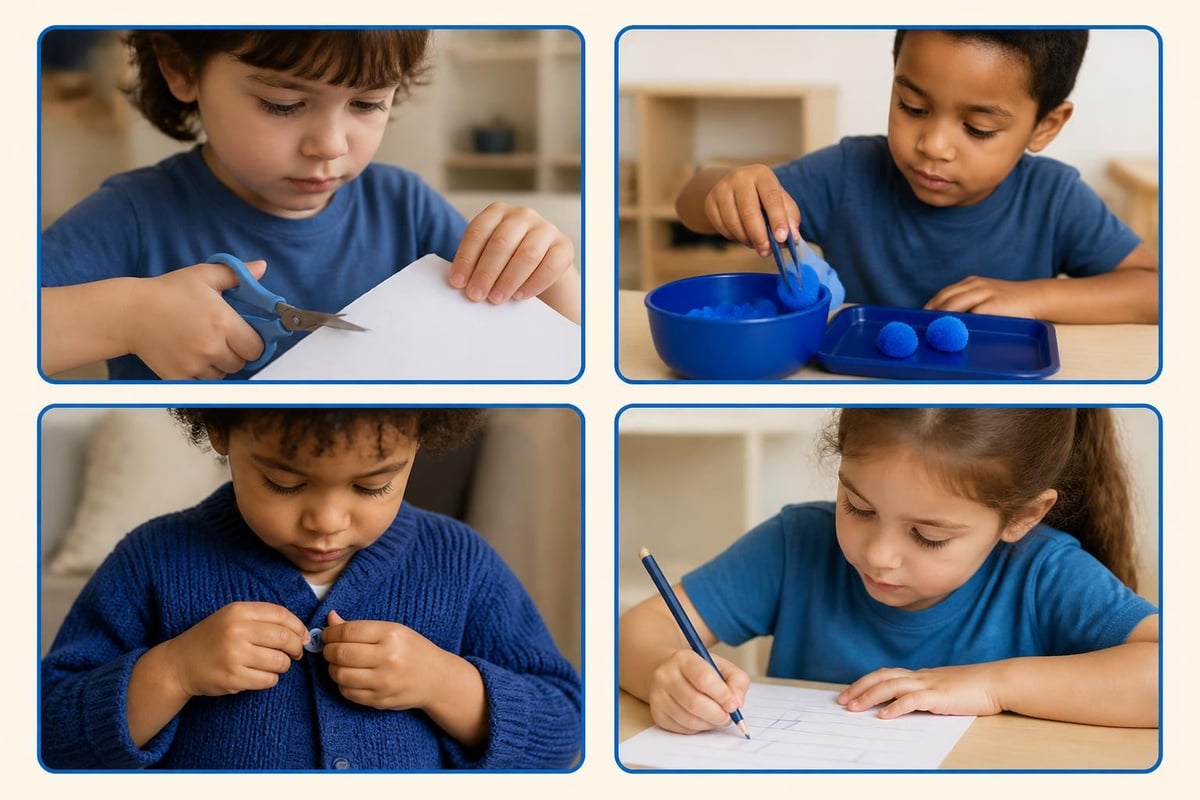 Preschool fine motor activities
