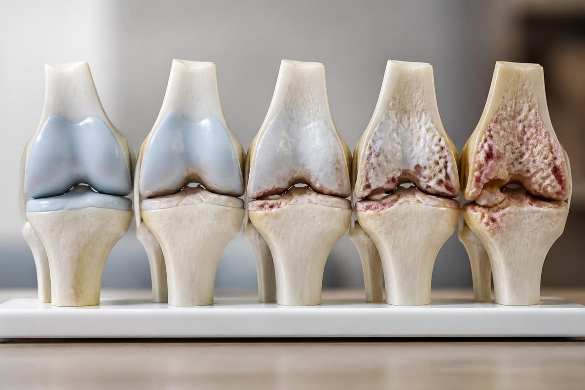 Arthritis progression stages