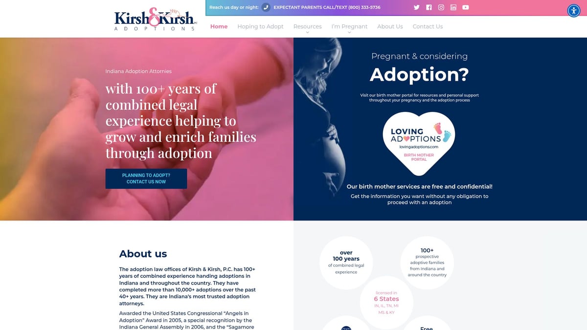 Top 7 Adoption Lawyers Indiana Families Trust in 2025 - Kirsh & Kirsh, P.C.