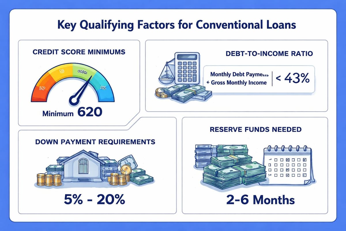 Conventional loan qualification criteria