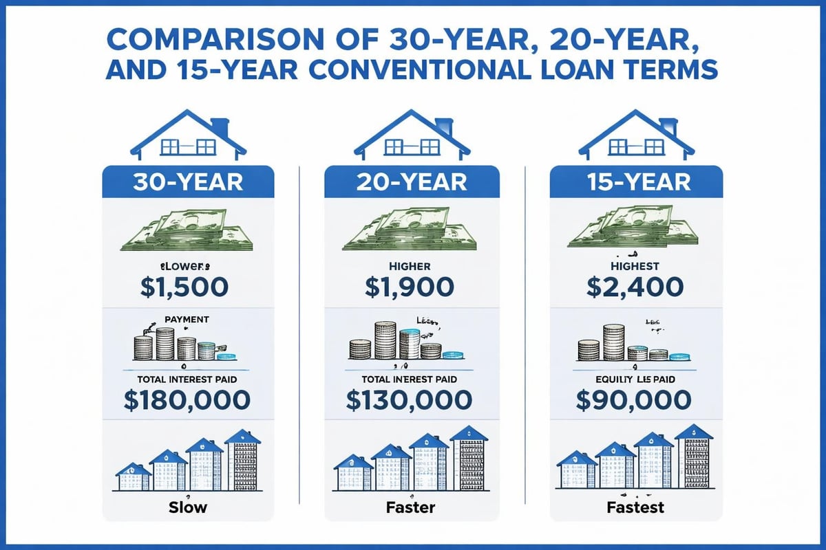 Conventional loan term options