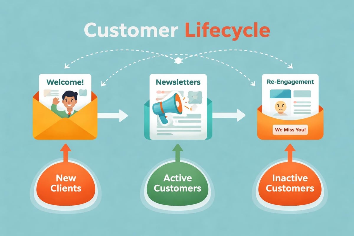 Email marketing funnel