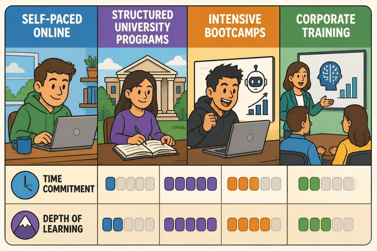 Learning format comparison