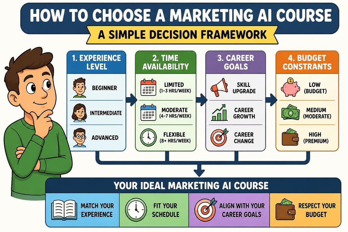 Course selection decision tree