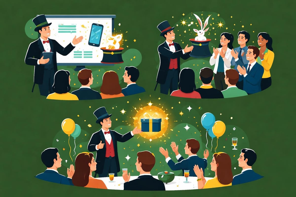 Zauberkunst bei Corporate Events