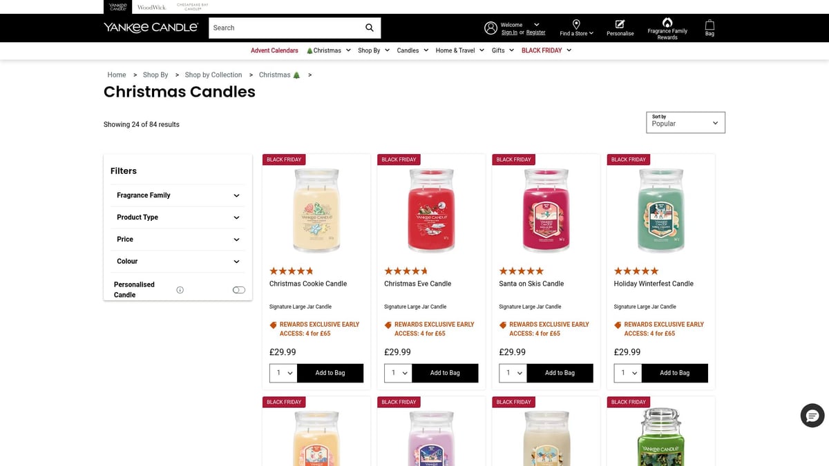 7 Best Winter Candle Picks to Cosy Up Your Home in 2025 - Yankee Candle – Christmas Cookie Large Jar