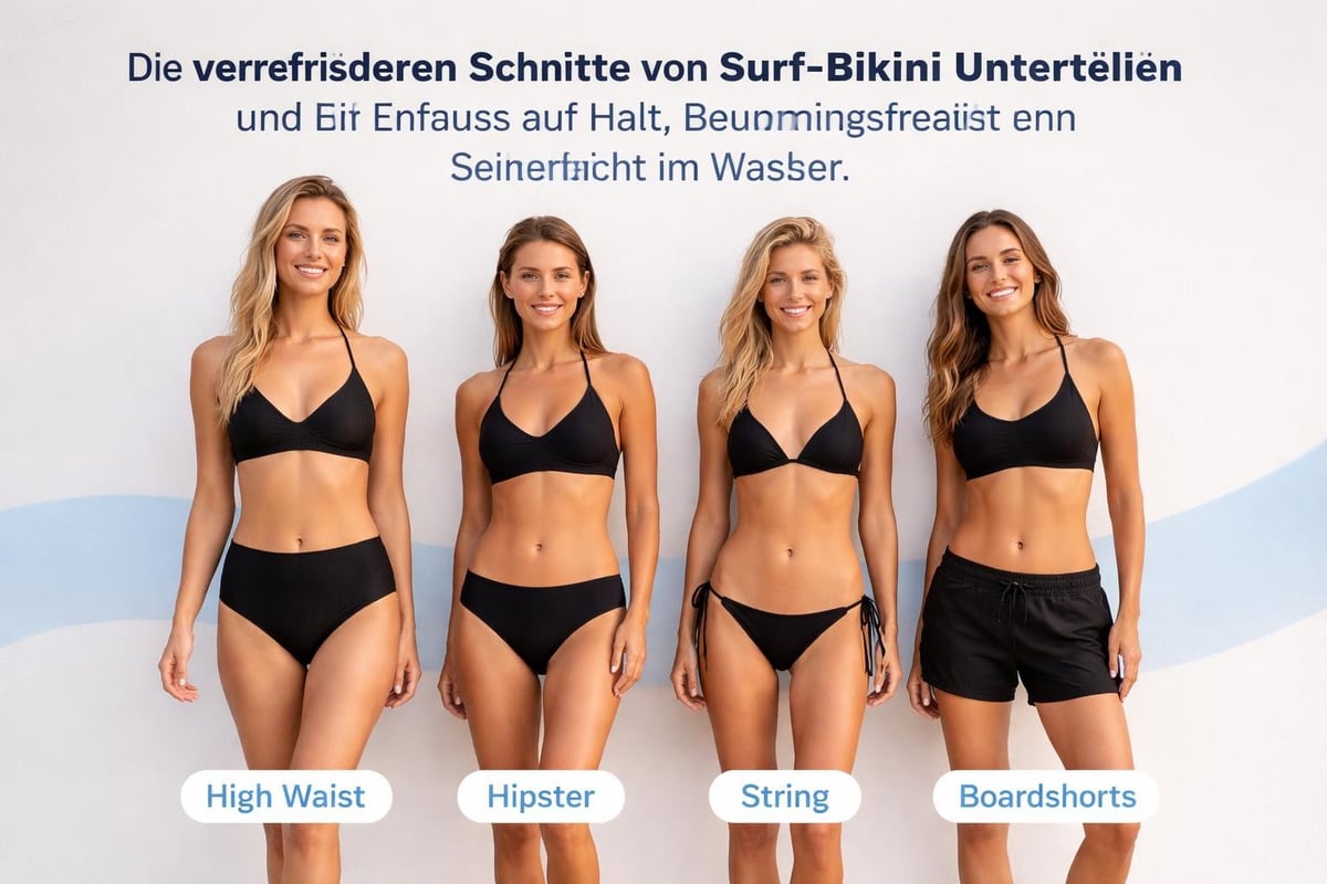 Bikini-Schnitte im Vergleich